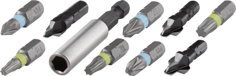 Wolfcraft Verschraubbungs-Set 10-teilig sechskant Bohrersets