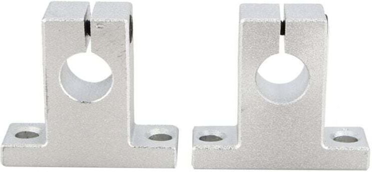 Satz mit 2 SK12 Linearwellenlagern 12 mm CNC Linearführungseinheiten mit Kugelgelenken Wellenführungsschienen für 3D-Dru...