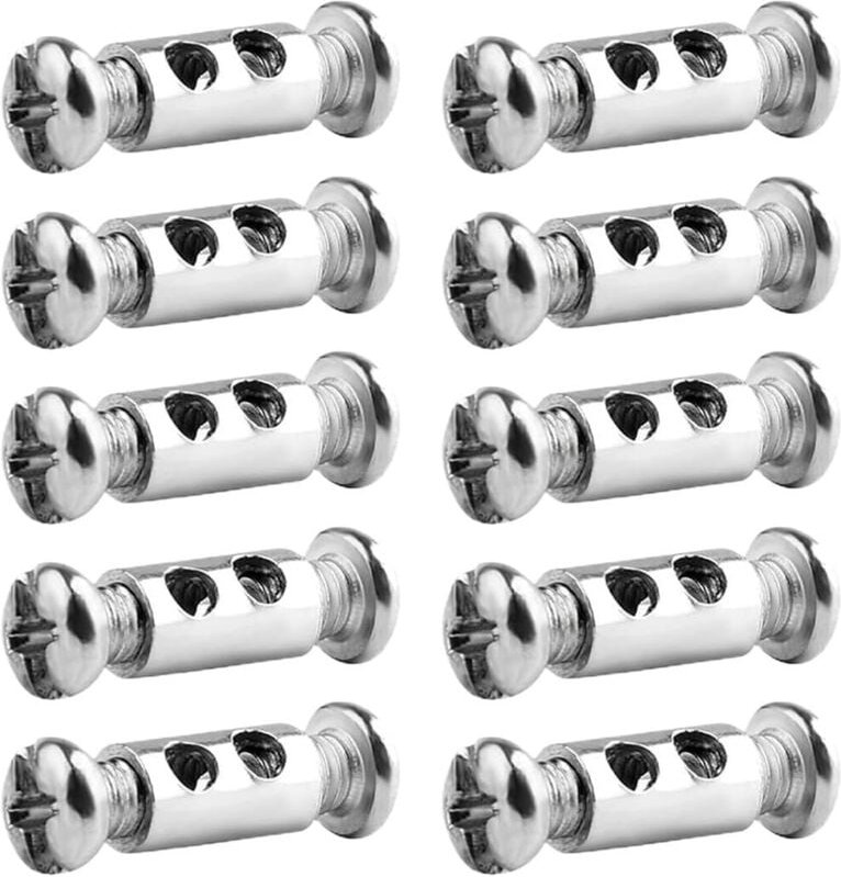 10 Stück Kabelklemmen für 1-2 mm Kabel, doppelseitige Stahldrahtklemmen zur schnellen und einfachen Kabelbefestigung, zu...