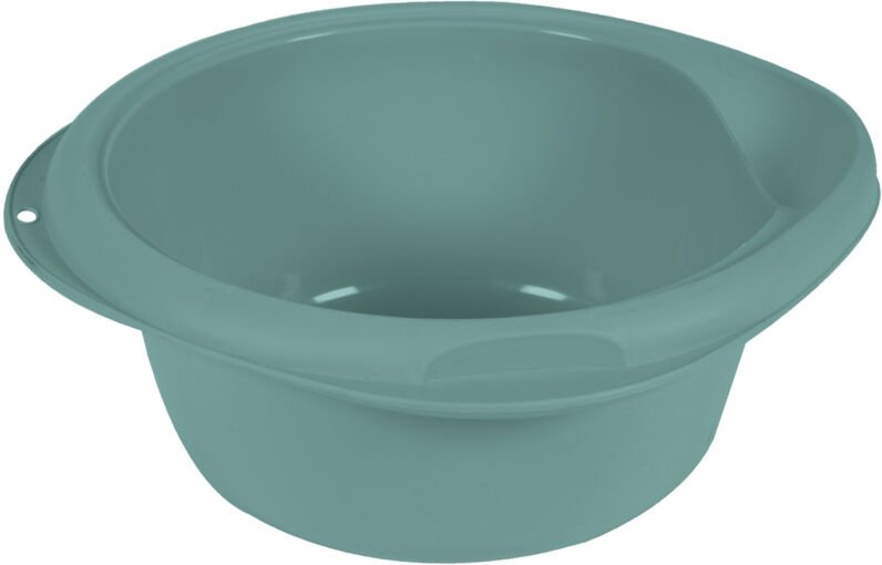 Runde Wäschewanne Eukalyptusgrün 7,6 l - Eda