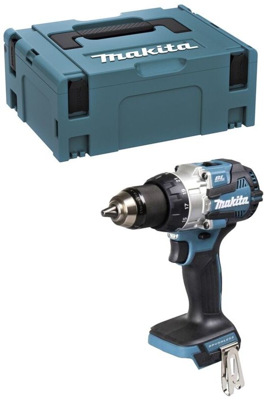 Makita DDF 489 ZJ Akku Bohrschrauber 18 V 73 Nm Brushless Solo + Makpac - ohne Akku, ohne Ladegerät