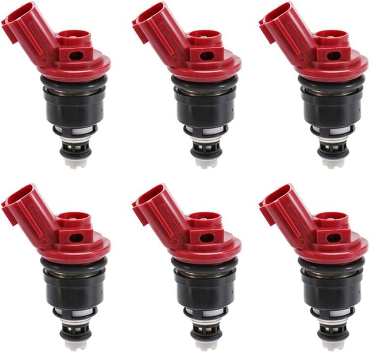 Tlily - Neu 6 stücke Kraftstoffeinspritzdüse 16600-96E01 für Sentra Q45 J30 G20 1991-2001