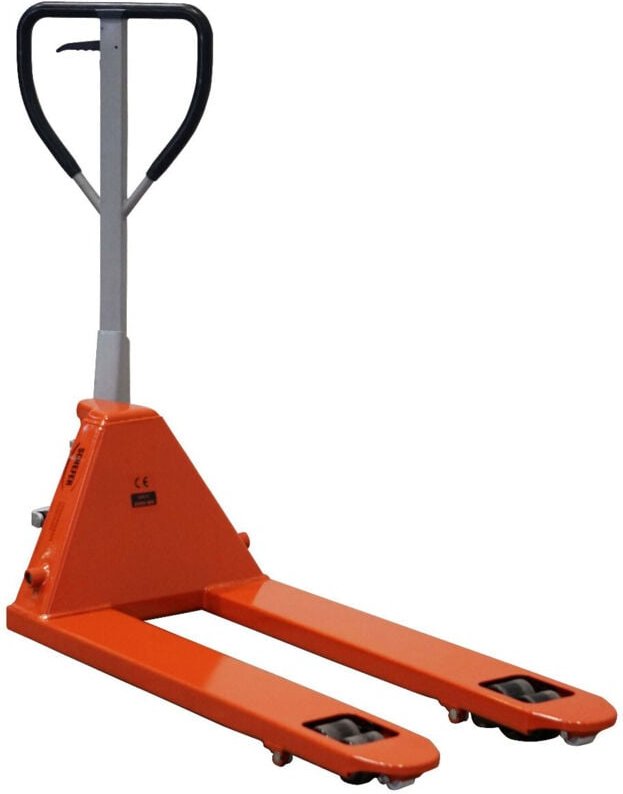 Schefer Gabelhubwagen Premium mit Schnellhub und Polyurethan Lenkrädern Tragkraft 2500kg