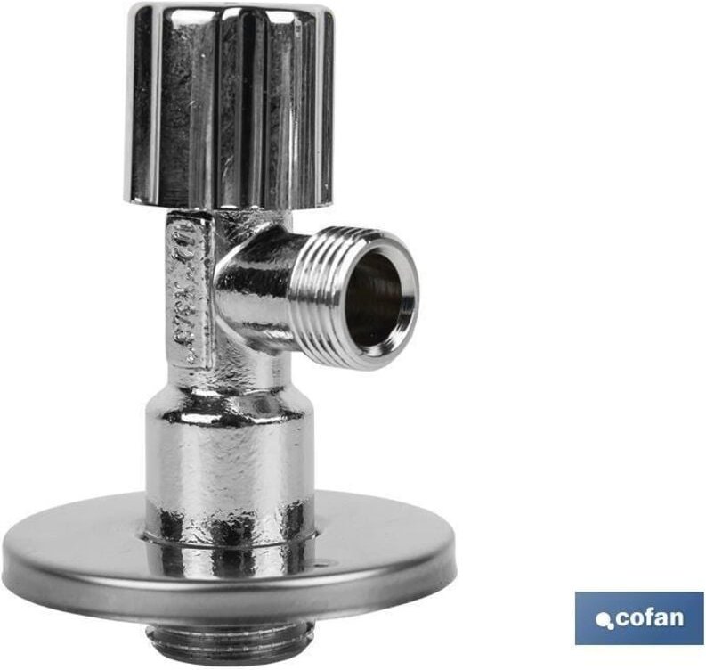 Eckventil 1/2 x 3/8 Kolbenmodell