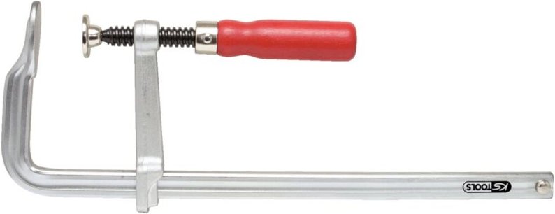 KS Tools Ganzstahl-Schraubzwinge, 140x300 mm