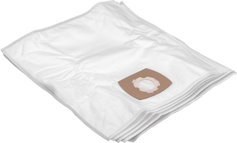 5x Staubsaugerbeutel kompatibel mit Miostar White Elephant Staubsauger - Mikrovlies, 24,9cm x 21,9cm, Weiß - Vhbw