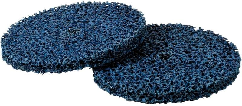 3M - Grobreinigungsscheibe (Reinigungsscheibe) Schleifscheibe ø 150 mm cg-dc blau
