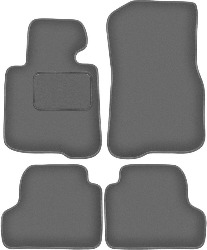 Graphit-Fußmatten für: BMW 4 F33 Coupe Cabrio (2013-)