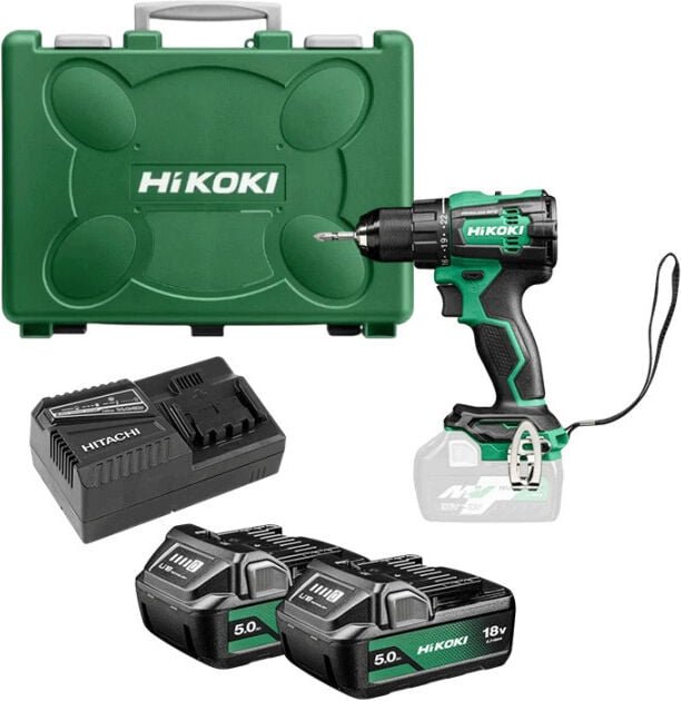 Hikoki(hitachi) - 18V 70 Nm Bohrschrauber (2x5.0 Ah) - hikoki DS18DEWJZ