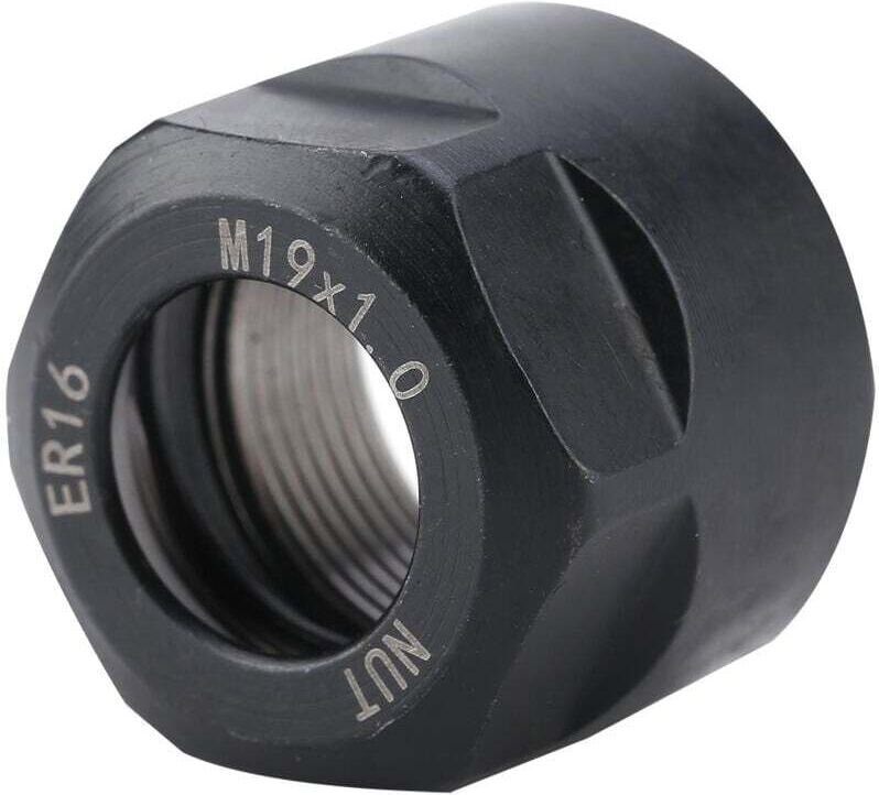 Vtizikl Écrou de Source ER16-A(M19) un type Collet Écrous hexagonaux de serrage pour CNC Mandrin de fraisage support Tou...