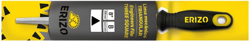 Dreiecksfeile ERIZO 6" Fein Dreieckig