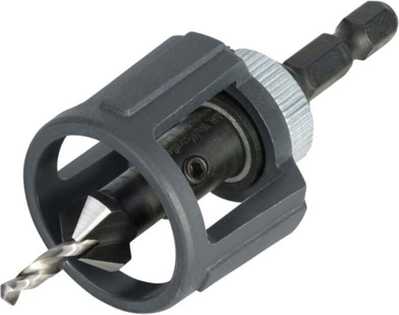 Wolfcraft - Vorbohrer mit Senker und Tiefenstopp ø3,2x12mm - 4392000