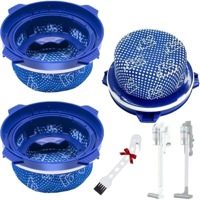 3 Ersatz-HEPA-Filter für Samsung Jet 90 / Jet 70 / Jet 70+ / Jet 75 / Jet 75+ / Jet 60, Staubsaugerfilter-Zubehör, leich...