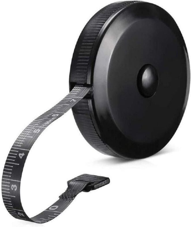 BEBUSINGOTO 1 Stück weiches Maßband für die Messung von Körpergewebe, Näh-, Schneider- und Strickprozess, Gewichtsverlus...