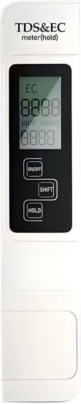 tds messgerät,ppm messgerät Wasser,Wasserqualitätstest Meter,Wasserqualität Tester Multifunktionales digitales LCD Wasse...