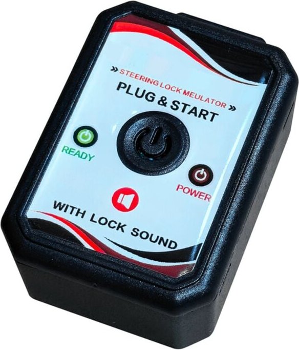 Tlily - Lenkradschloss-Emulator für Juke Micra Megane4 Kadjar mit Sound Plug Play