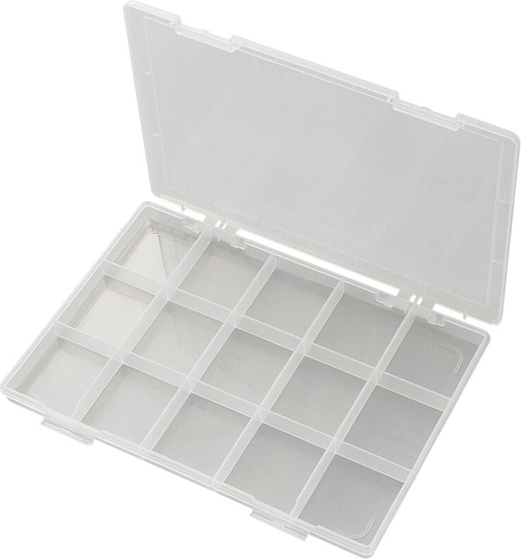 EKB-103 Sortimentskasten (l x b x h) 285 x 209 x 23 mm Anzahl Fächer: 15 feste Untert - Tru Components