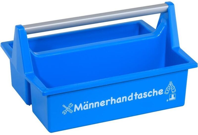 Tragekasten 'Männerhandtasche' blau