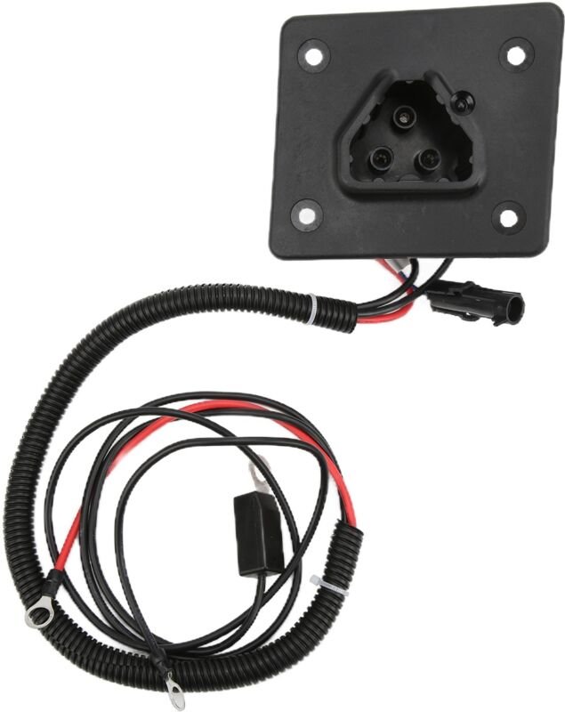 Eosnow Clubauto -Batterie -Ladegerät Steckerbehälter 48 V 8009 Ersatz für EZGO RXV Electric Deltaq 2008up