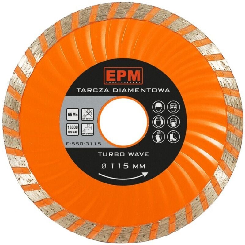Turbo Wave Diamantscheibe 125mm - E-550-3125