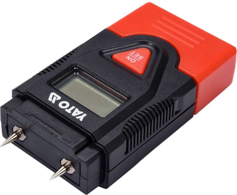 Yato - Feuchtigkeitsmessgerät lcd Feuchtemessgerät Holzfeuchte Messgerät Detector Baufeuchte