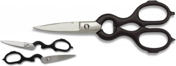 Kinarito - Küchenschere Gifaz aus rostfreiem Stahl, Größe 21 cm, abnehmbar und in Blisterpackung 15032