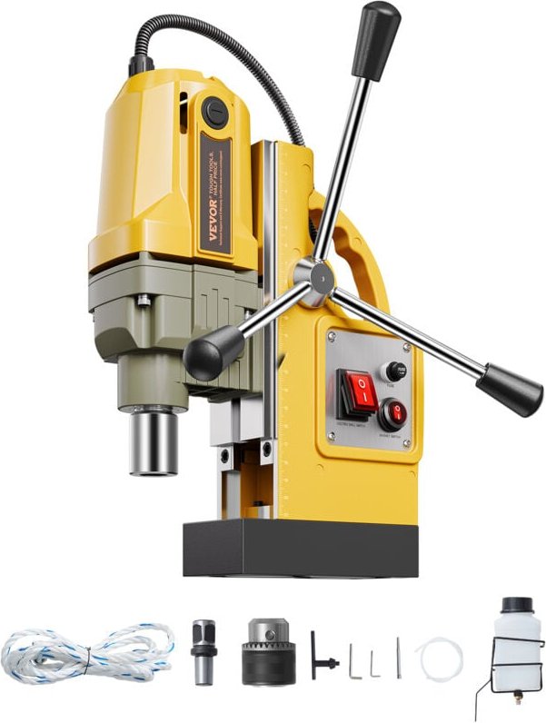 Magnetbohrmaschine Kernbohrmaschine 1400 w (40 mm Bohrdurchmesser), 12500 n tragbare elektrische Bohrmaschine, 800 U/min...