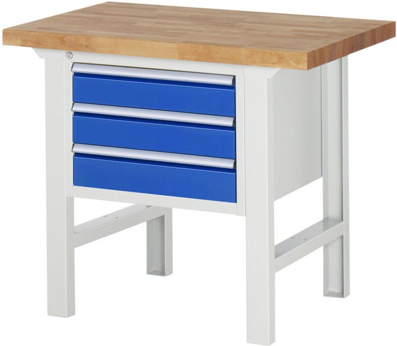 Werkbank Modell 7127, b 1000 x t 700 x h 840mm - RAU