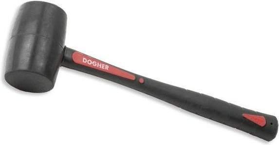 Integrierter Gummihammer mit Bimat-Griff 340grs. DOGHER 739-340
