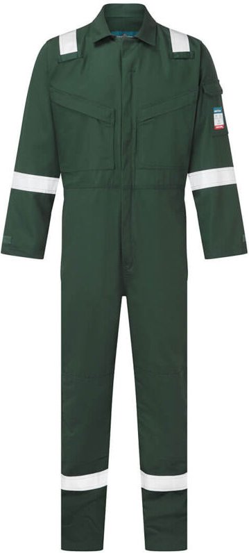 Leichte antistatische Fr-Overall 280g - XL - Grün - Portwest