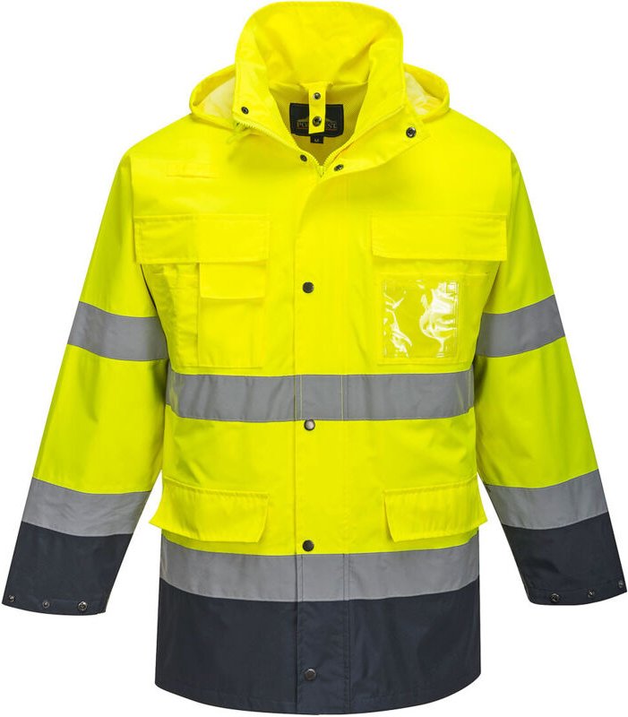 Hochsichtbarer 3-in-1 Parka Farbe: Gelb/Navy Größe: XXL - Portwest
