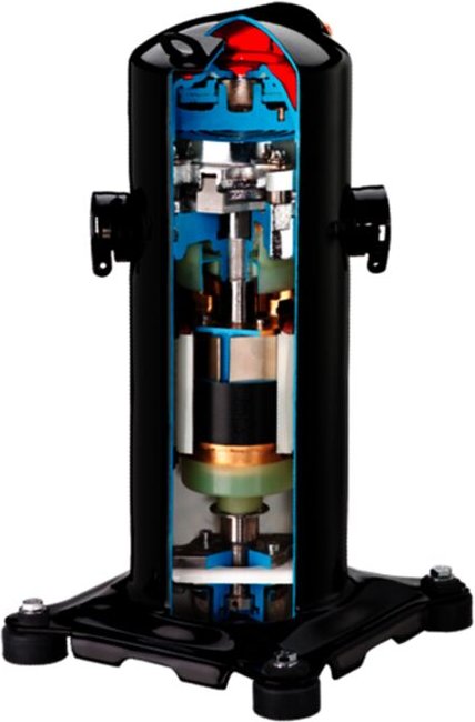 Reporshop - Copeland -Kompressor ZP36KSE TFM522 R410A 380V 2 1/2CV Hochtemperatur 6m3