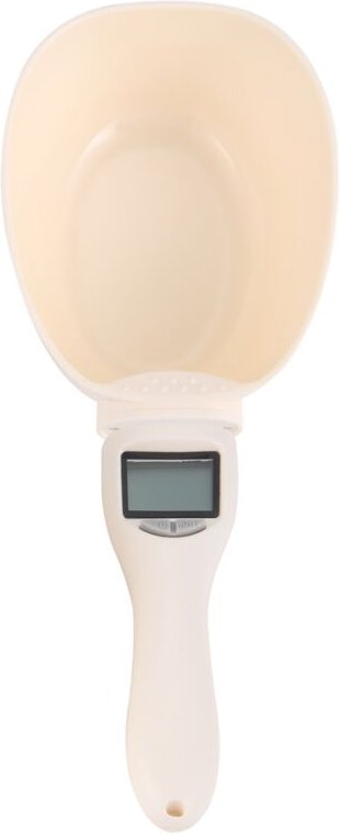 Tlily - Messlöffel für Tiernahrung, Hundebecher, digitaler Löffel mit Waage, abnehmbarer Becher, Futternäpfe für Haustie...