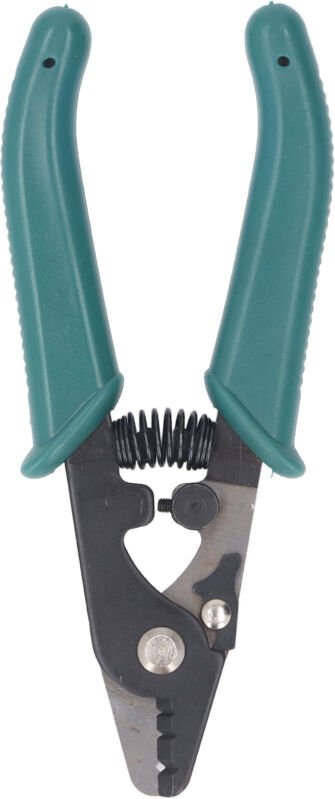 3-Loch-Abisolierzange, Abisolierwerkzeug aus hochkohlenstoffhaltigem Stahl für Elektroarbeiten.