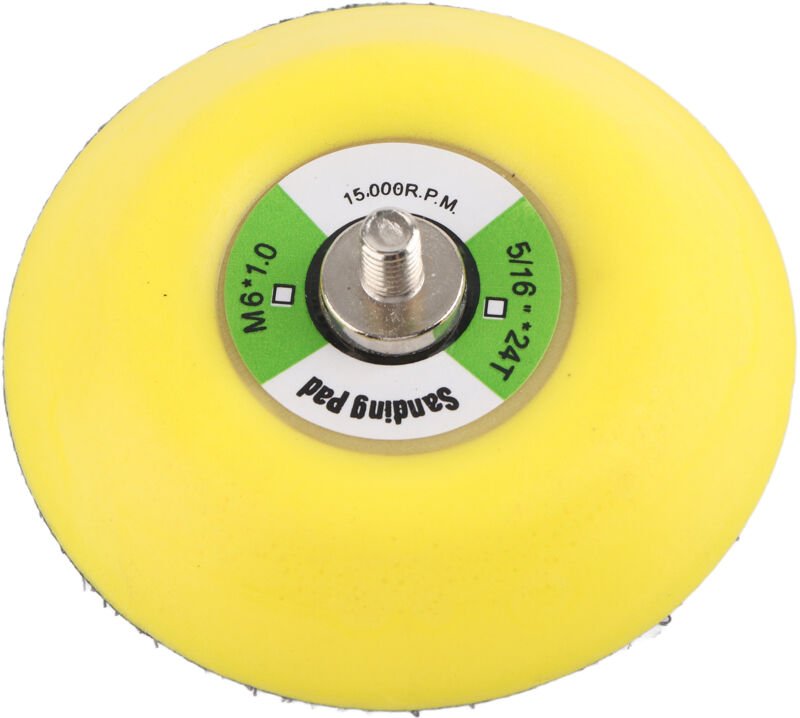 Jeffergarden 75 mm/3in Rundpolierscheibenschleifpapierschleifenpolster -Zubehör des Schleifpads