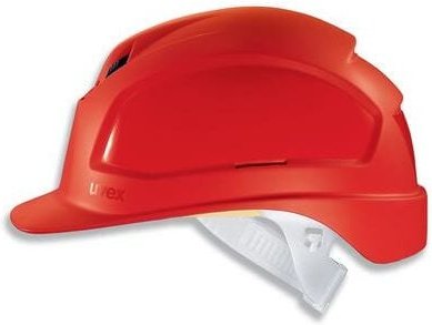 Schutzhelm uvex pheos E 9770320 rot ohne Lüftungen