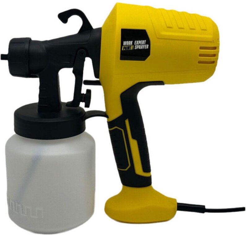 Elektrisches Farbsprühgerät 500 W für Innenanstriche, geeignet für Holz
