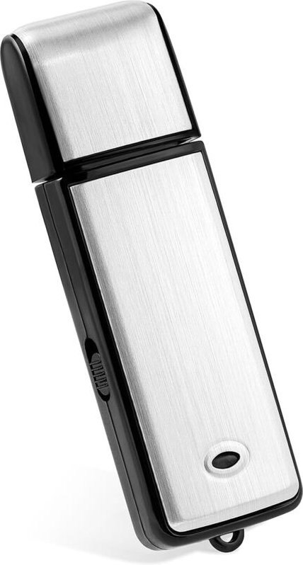 8GB Diktiergerät – Sprachaktiviertes digitales Diktiergerät mit Rauschunterdrückung, USB-wiederaufladbares Metallgehäuse...