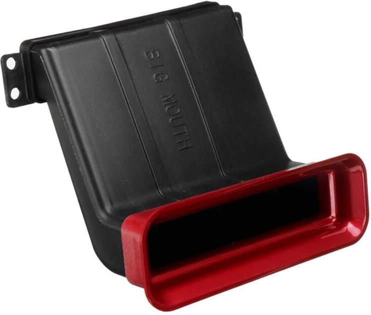 Tlily - Für Focus MK4 Lufteinlassdüse Ansaugkanal Fließheck 4D Limousine 5D Tuning Autozubehör 2019 2020 2021 Rot