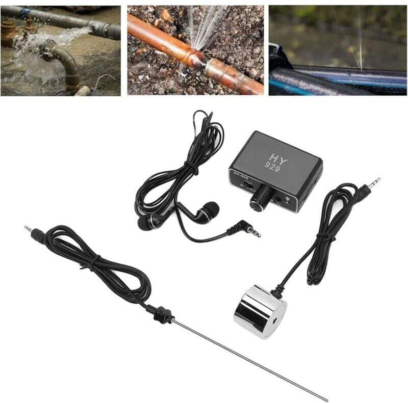 Kit de test et de surveillance de capteur de détection de fuites d'eau, comprenant des sondes doubles, un embout auricul...