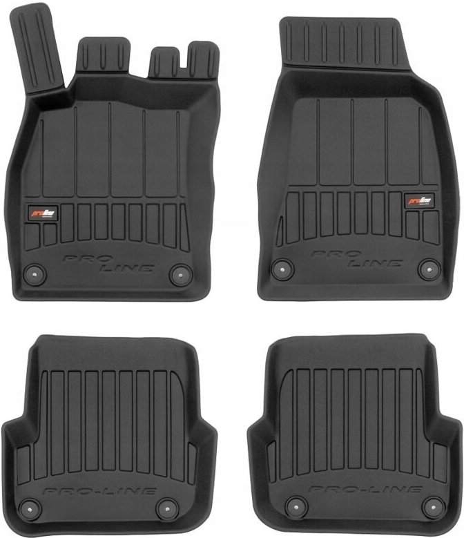 Thumbnail - Gummimatten und Fußmatten Audi A6 C6 2006-2011 3D Mulde