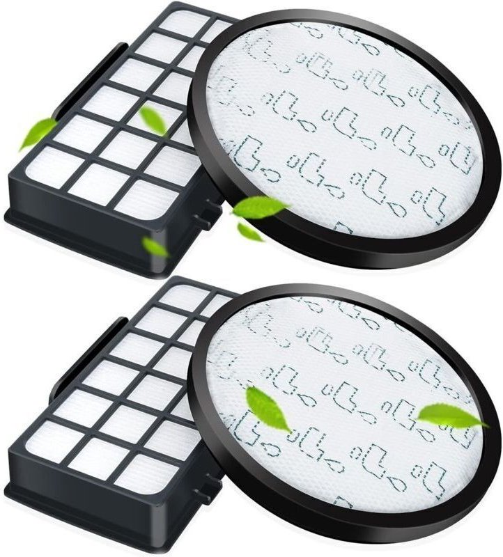 INHHUB 2er-Pack Filterzubehör, ZR006001 Filter für Rowenta X-Trem Power Cyclonic/Silence Force Cyclonic Staubsauger RO69...