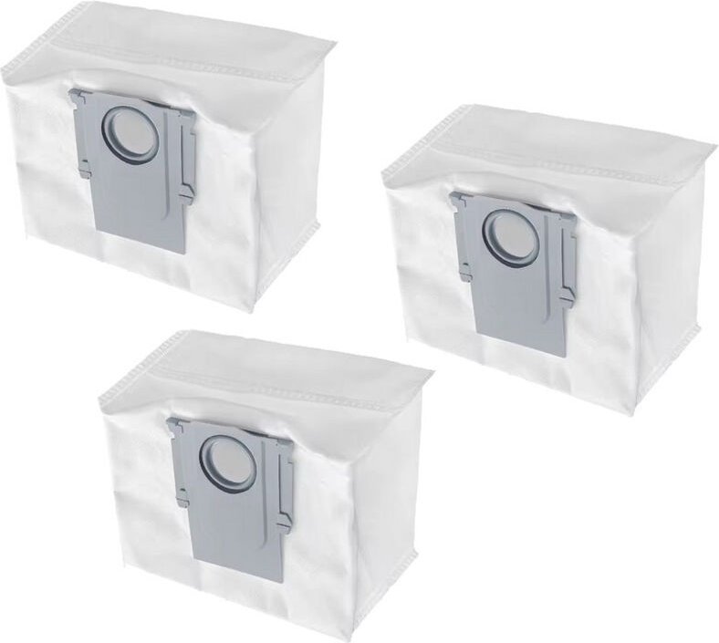 3x Trade-Shop Microvlies Staubsaugerbeutel Saugbeutel für Xiaomi Roborock Q7+, Q7 Max, Q7 Max+, Q5 Pro+, Q5+, Q8 Max+, T...