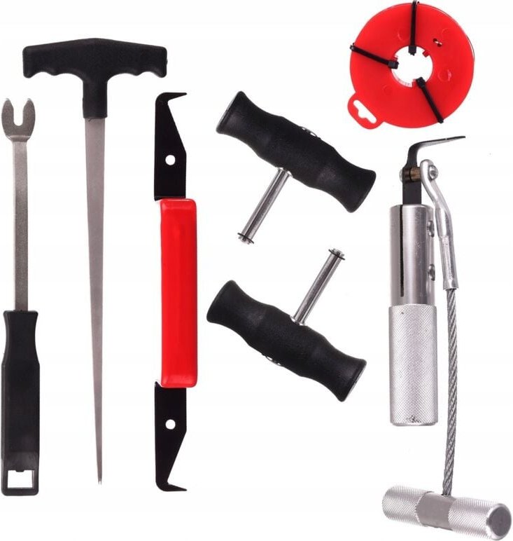 7-teiliges Autoscheiben-Werkzeugset zum Zuschneiden und Einbauen