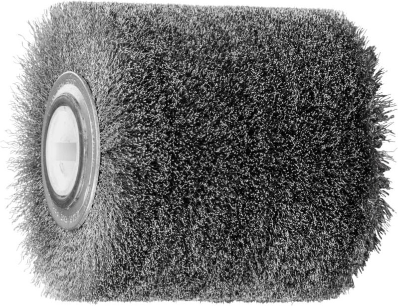 43509003 Walzenbürste für Satiniermaschinen, ungezopft wbu 100100/19,1 inox 0,20 Durchmesser 1 - Pferd