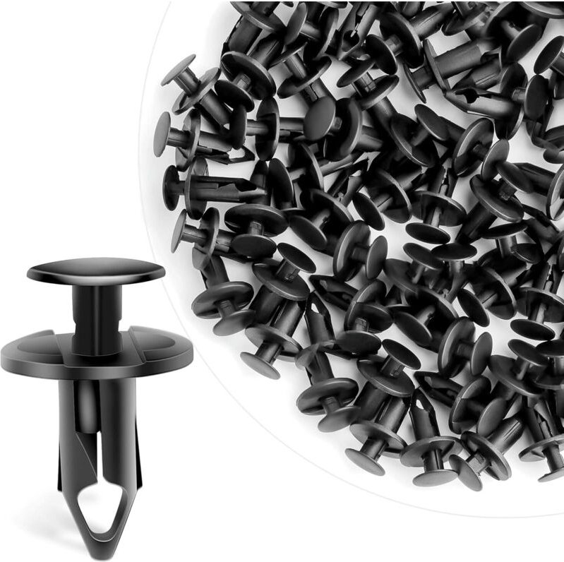 40 Stück Nylon-Stoßstangen-Befestigungsnieten Clips 8 mm für GM 21030249 Ford N807389S & Chrysler 6503598 Automobilmonta...