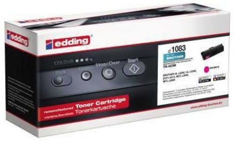 Toner kein Originalzubehör Kompatibel mit: Brother TN-423M EDD-1083 ca. 4.000 Seiten magenta