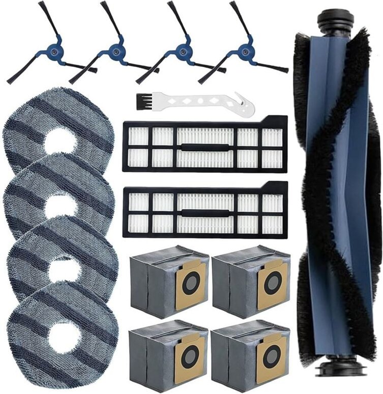 Für X10 Pro Omni Roboter-Staubsauger, Hauptseitenbürste