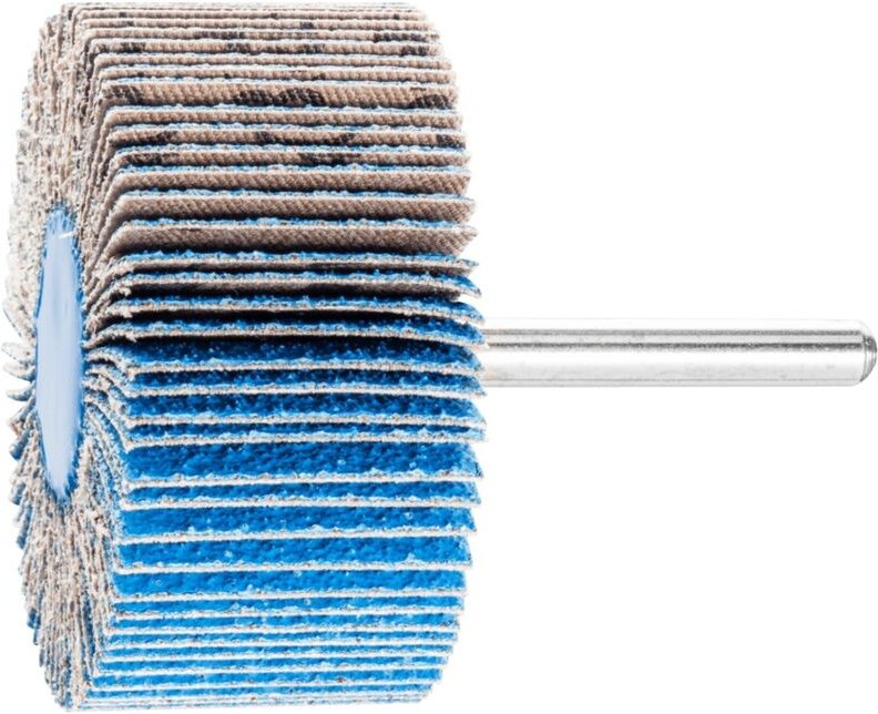 Pferd - Fächerschleifer z-cool Ø60xH30mm K.60 Korund Schaft-D.6mm