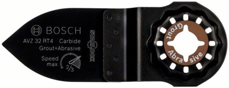 Bosch - Carbide-RIFF Schleiffinger Starlock avz 32 RT4 50 x 32 mm - 2609256D52